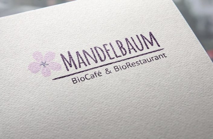 Logodesign-Bio Restaurant Mandelbaum