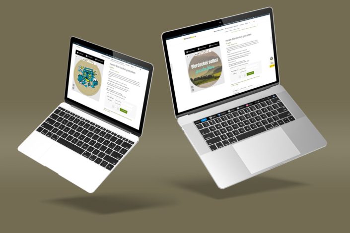 Webdesign Onlineshop BierdecklScout