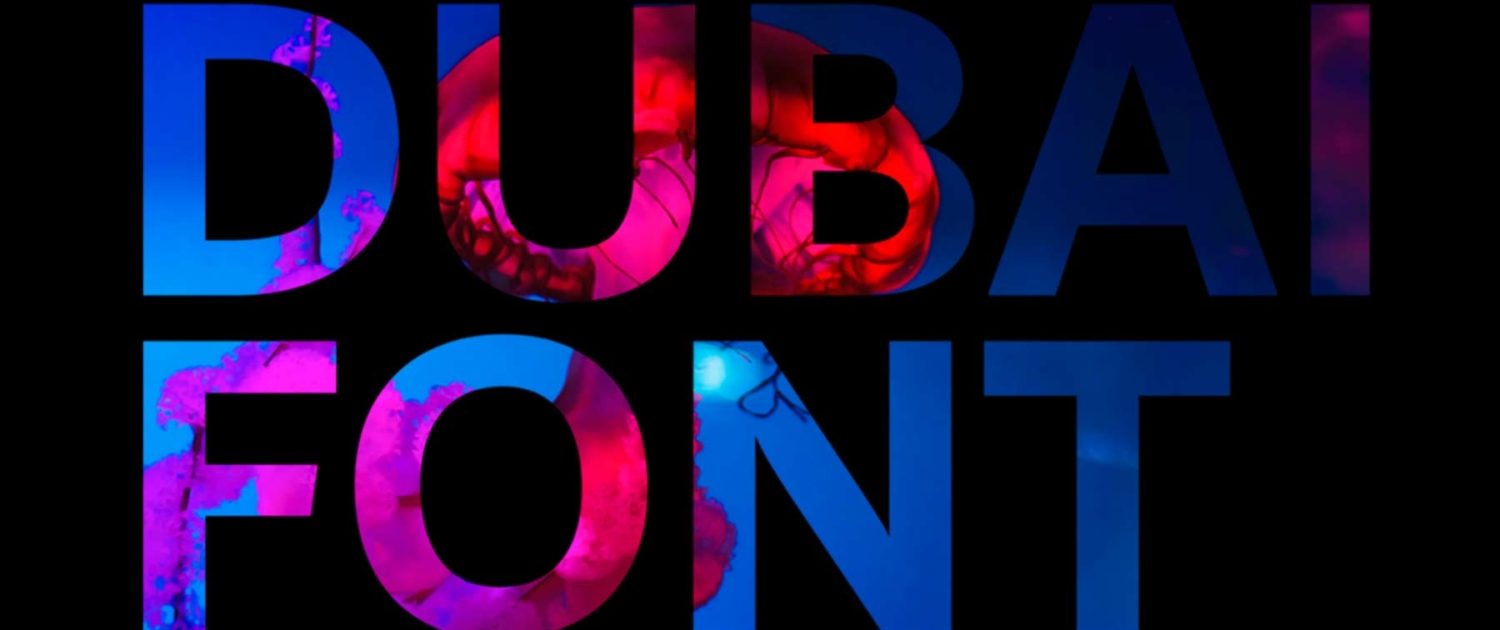 Dubai-Font