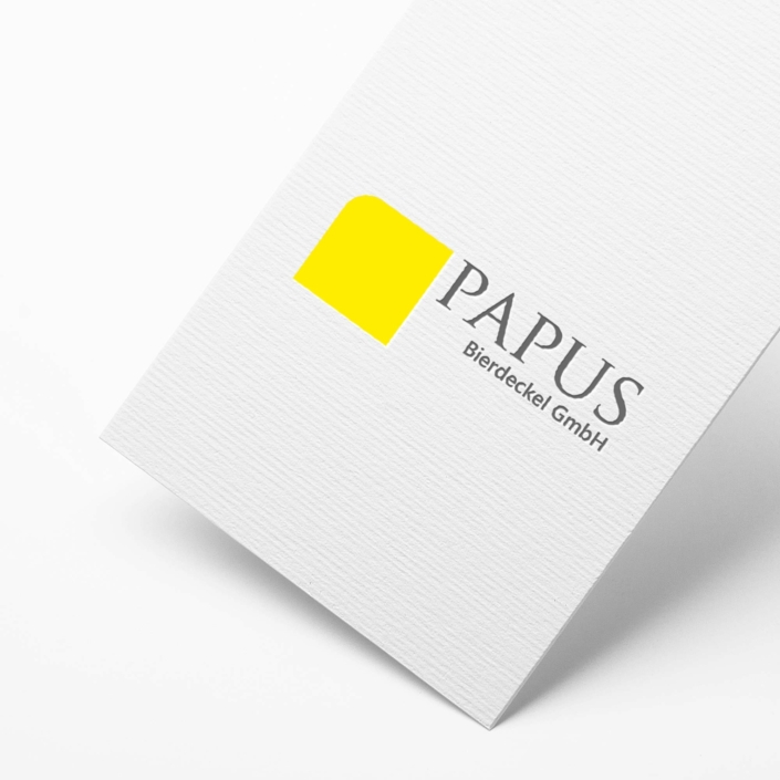Papus Bierrdeckel Corporate Design